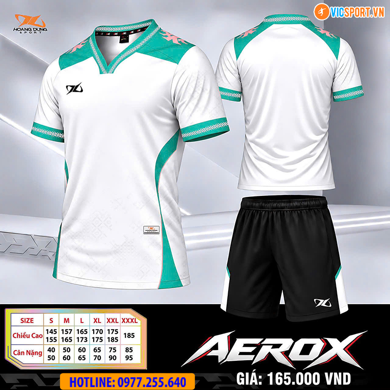 Áo đá banh không logo HD Aerox - Hình ảnh 5