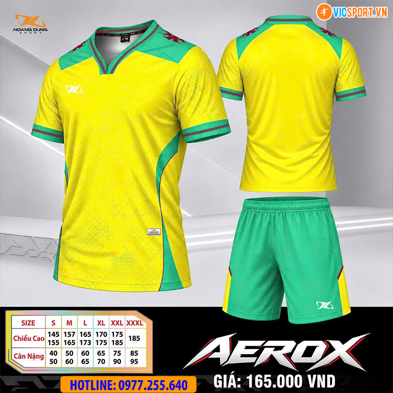 Áo đá banh không logo HD Aerox - Hình ảnh 6
