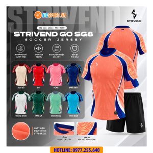 Áo đá banh thiết kế Strivend Go SG08