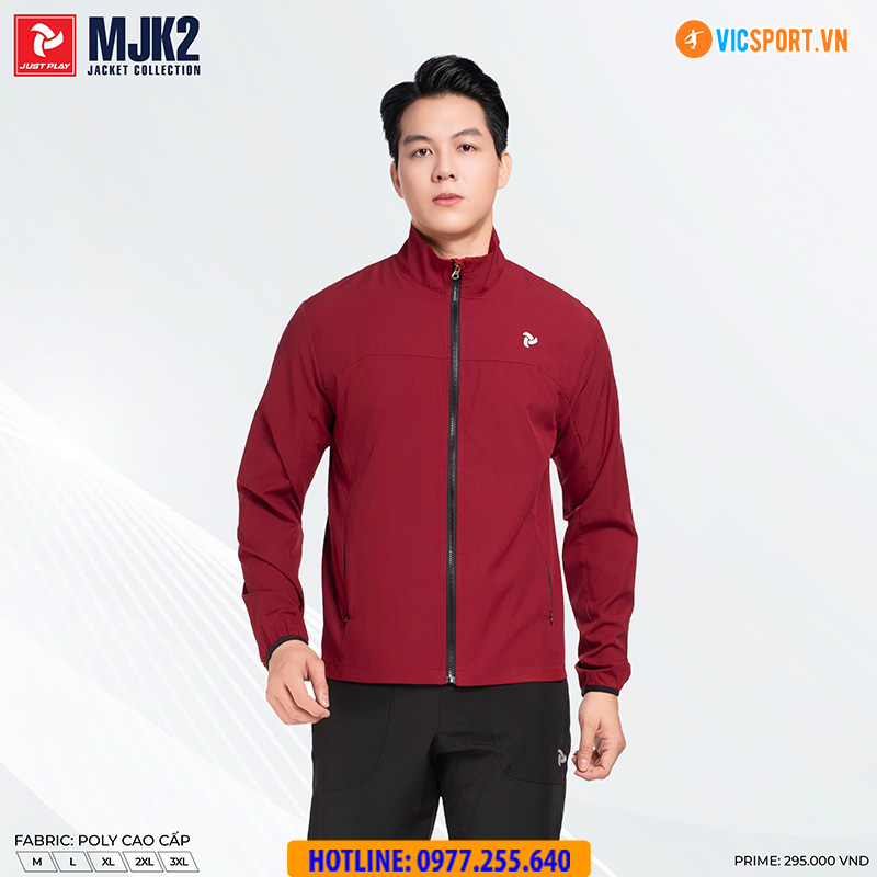 Áo khoác gió thể thao Just Play MJK2 - Hình ảnh 4