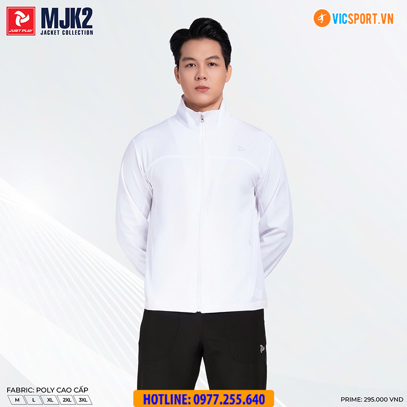 Áo khoác gió thể thao Just Play MJK2 - Hình ảnh 5