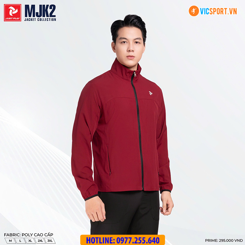 Áo khoác gió thể thao Just Play MJK2 - Hình ảnh 8