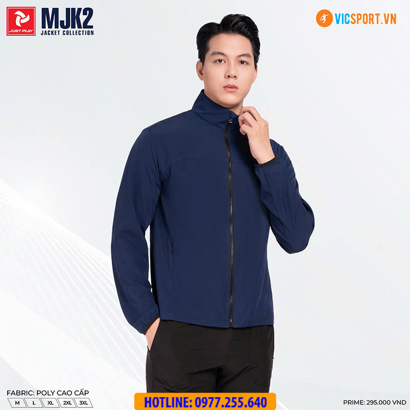 Áo khoác gió thể thao Just Play MJK2 - Hình ảnh 10