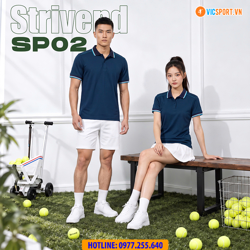 Áo polo thể thao Strivend SP02 đa năng - Hình ảnh 15