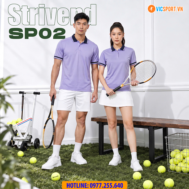 Áo polo thể thao Strivend SP02 đa năng - Hình ảnh 16
