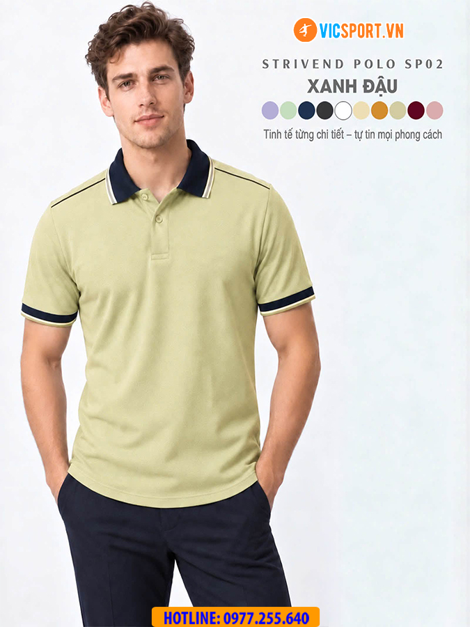 Áo polo thể thao Strivend SP02 đa năng - Hình ảnh 33