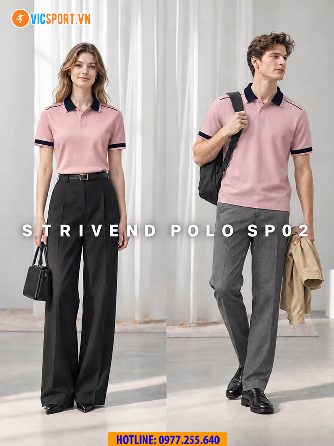 Áo polo thể thao Strivend SP02 đa năng - Hình ảnh 35