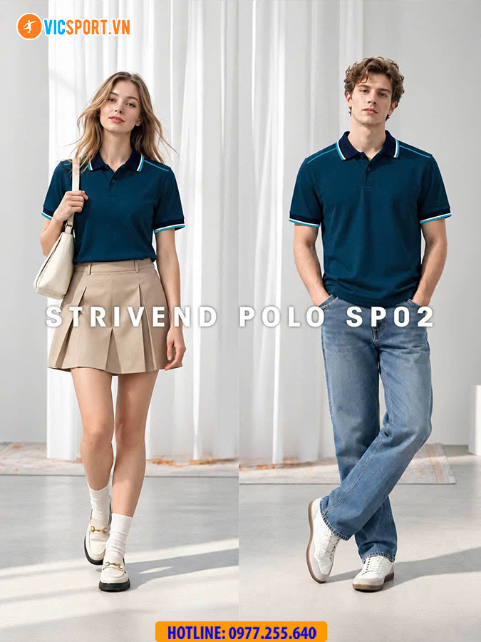 Áo polo thể thao Strivend SP02 đa năng - Hình ảnh 36