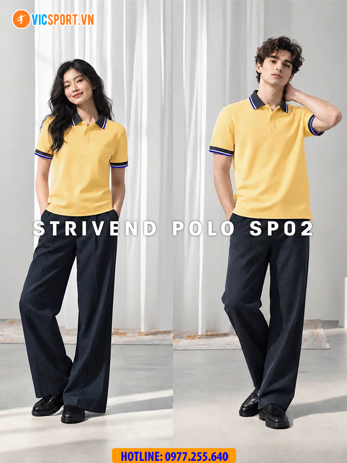 Áo polo thể thao Strivend SP02 đa năng - Hình ảnh 39