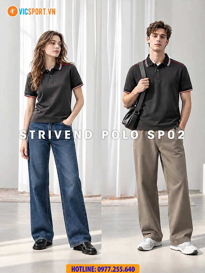 Áo polo thể thao Strivend SP02 đa năng - Hình ảnh 41
