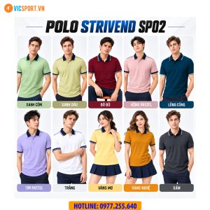 Áo polo thể thao Strivend SP02 đa năng
