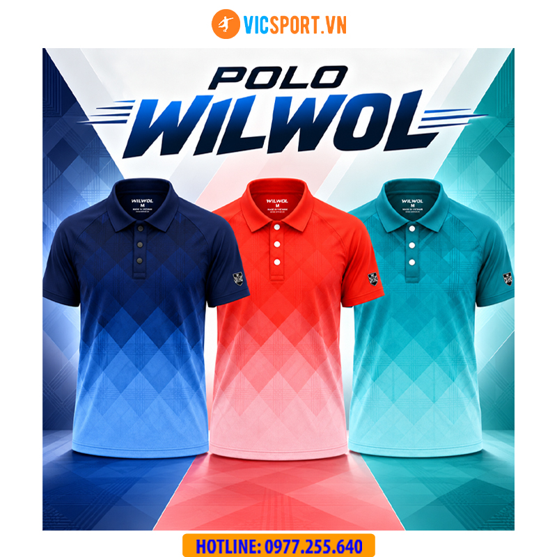 Áo polo thể thao Wilwol đa năng