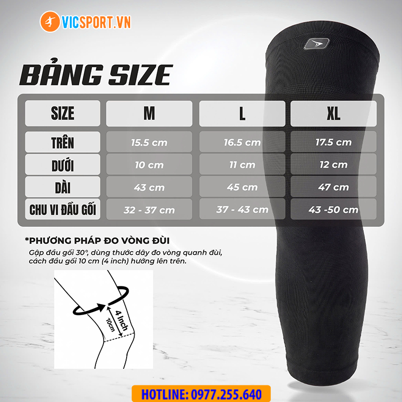 Bó gối dài Beyono Knee Support BCKS03 - Hình ảnh 2