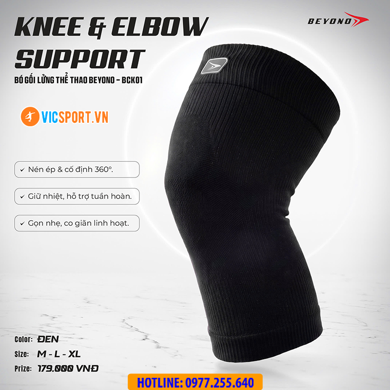 Bó gối lửng Beyono Knee Support BCKS01 - Hình ảnh 5