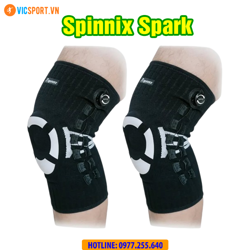 Bó gối thể thao Spinnix Spark chính hãng