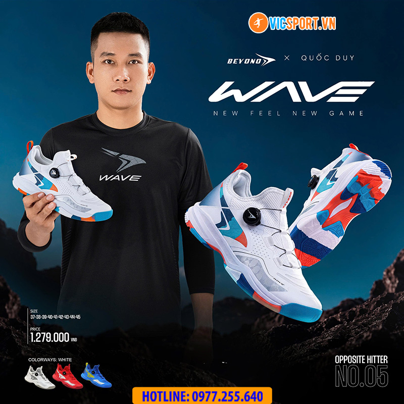 Giày bóng chuyền Beyono Wave x Nguyễn Văn Quốc Duy - Hình ảnh 19