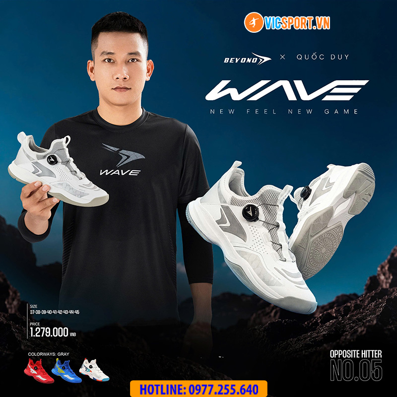 Giày bóng chuyền Beyono Wave x Nguyễn Văn Quốc Duy - Hình ảnh 20
