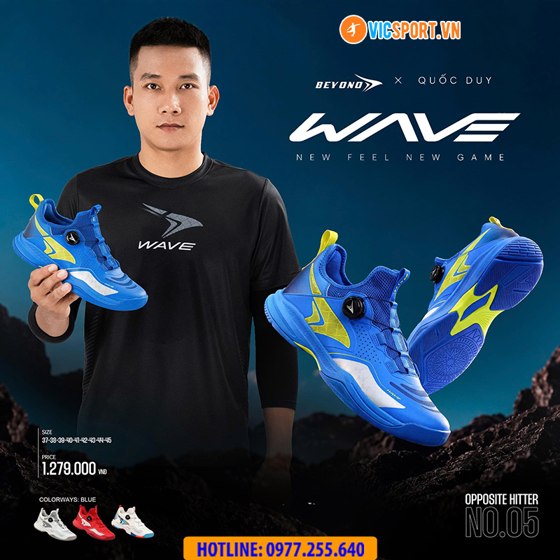 Giày bóng chuyền Beyono Wave x Nguyễn Văn Quốc Duy - Hình ảnh 21