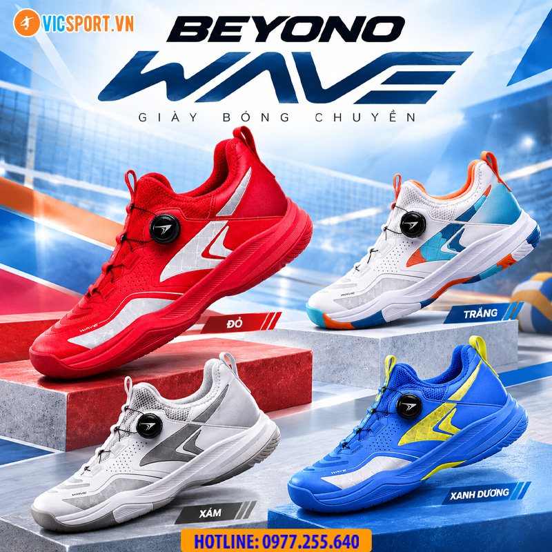 Giày bóng chuyền Beyono Wave x Nguyễn Văn Quốc Duy - Hình ảnh 12