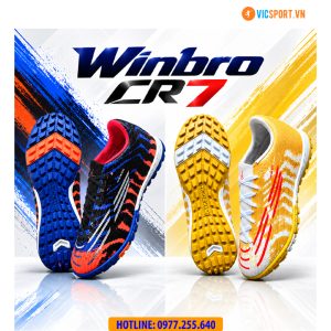 Giày đá banh Winbro CR7 đế TF cổ thun
