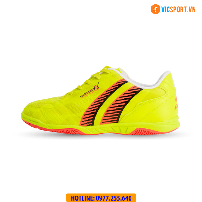 Giày bóng đá trẻ em Pan Vigor X Thunder đế IC đá sân futsal - Hình ảnh 11