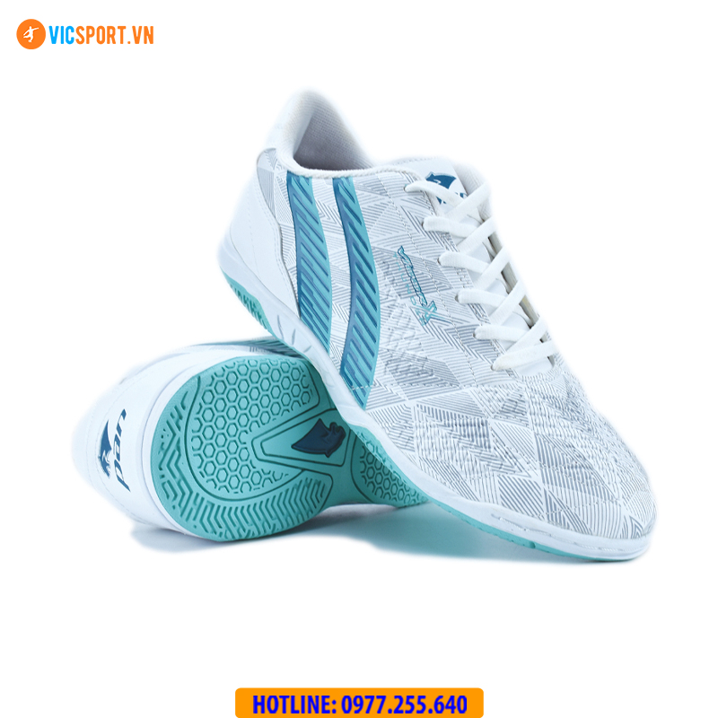 Giày bóng đá trẻ em Pan Vigor X Thunder đế IC đá sân futsal - Hình ảnh 13