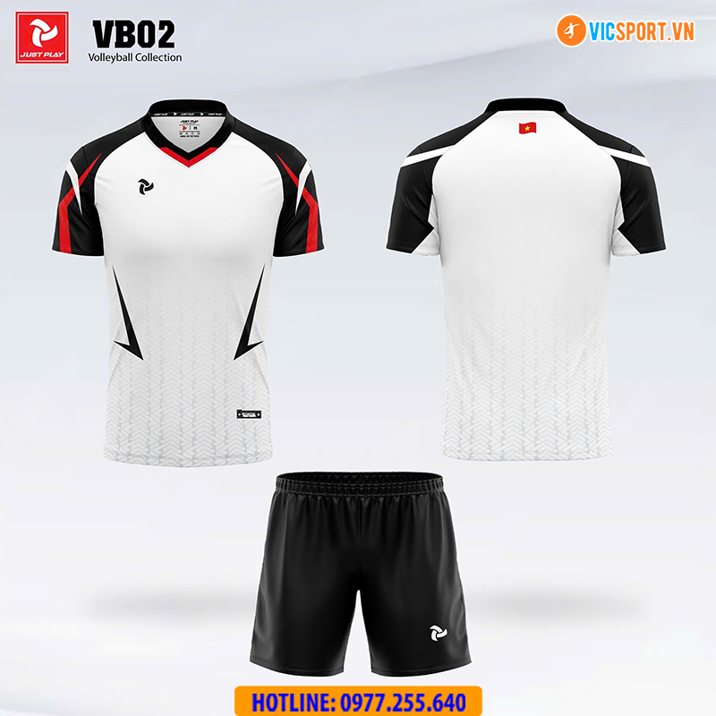 Quần áo bóng chuyền nữ Just Play VB02 - Hình ảnh 12
