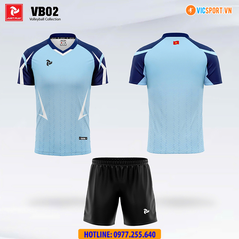Quần áo bóng chuyền nữ Just Play VB02 - Hình ảnh 14