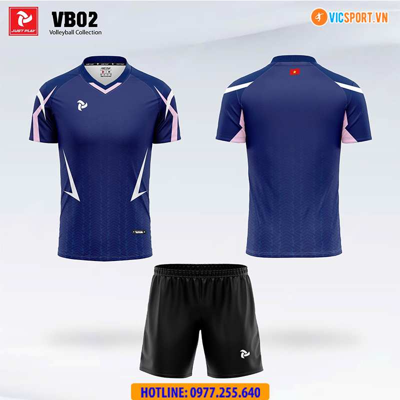Quần áo bóng chuyền nữ Just Play VB02 - Hình ảnh 15