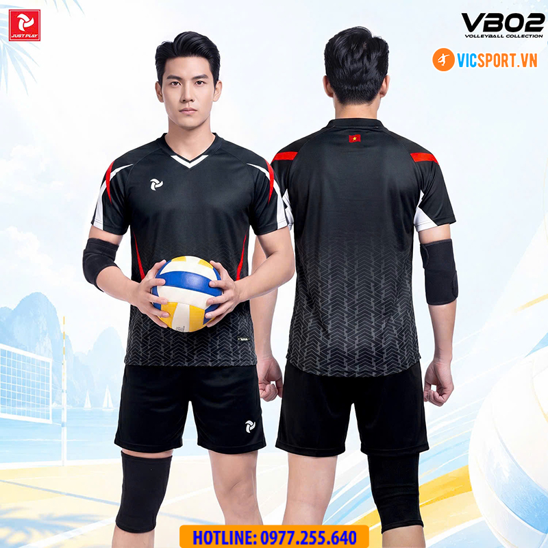 Quần áo bóng chuyền nam Just Play VB02 - Hình ảnh 29