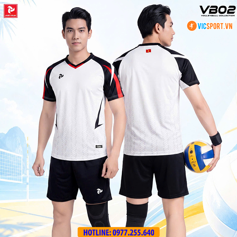 Quần áo bóng chuyền nam Just Play VB02 - Hình ảnh 31
