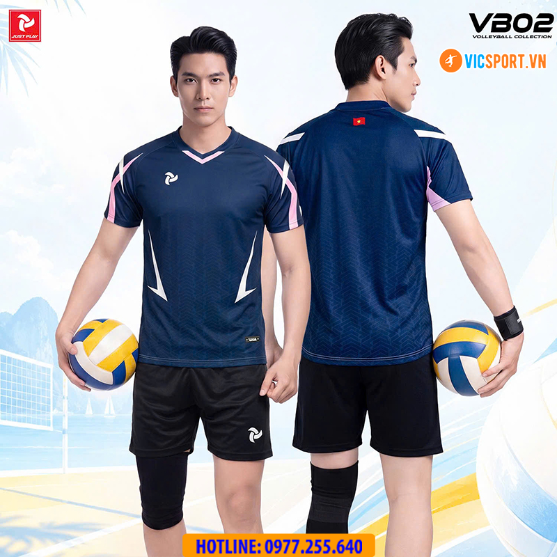 Quần áo bóng chuyền nam Just Play VB02 - Hình ảnh 34