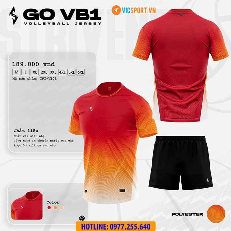 Quần áo bóng chuyền Strivend Go VB01 - Hình ảnh 45