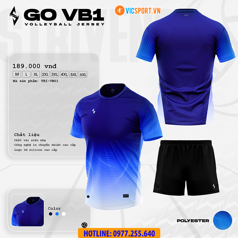 Quần áo bóng chuyền Strivend Go VB01 - Hình ảnh 48