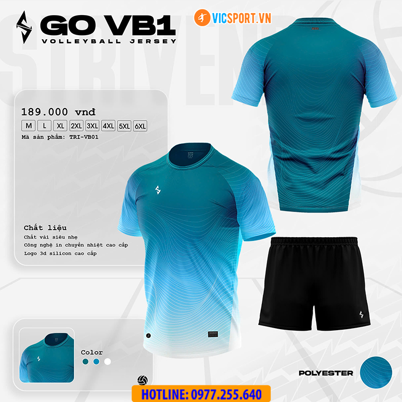 Quần áo bóng chuyền Strivend Go VB01 - Hình ảnh 49
