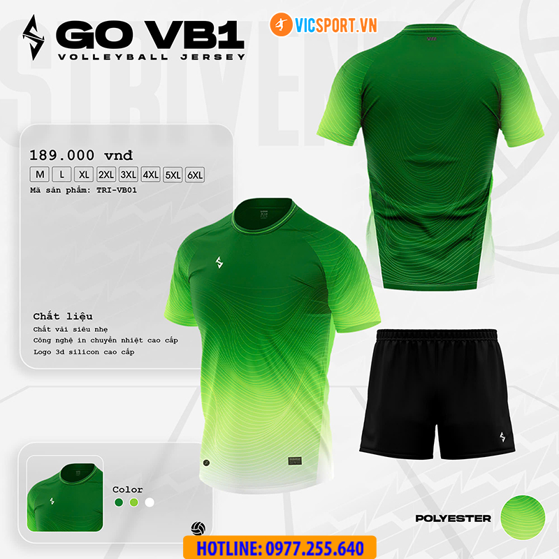 Quần áo bóng chuyền Strivend Go VB01 - Hình ảnh 50