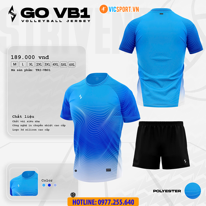 Quần áo bóng chuyền Strivend Go VB01 - Hình ảnh 51