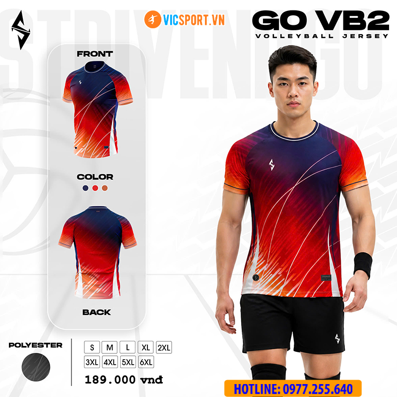Quần áo bóng chuyền Strivend Go VB02 - Hình ảnh 13