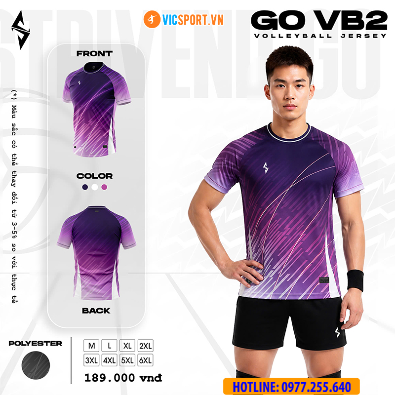 Quần áo bóng chuyền Strivend Go VB02 - Hình ảnh 17