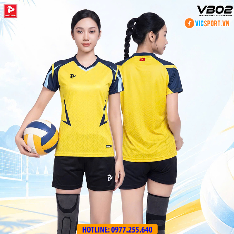 Quần áo bóng chuyền nữ Just Play VB02 - Hình ảnh 24