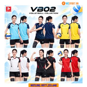Quần áo bóng chuyền nữ Just Play VB02