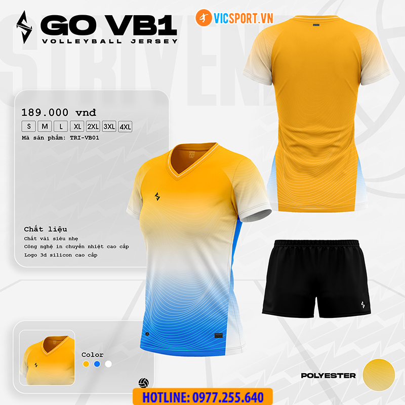 Quần áo bóng chuyền Strivend Go VB01 - Hình ảnh 29