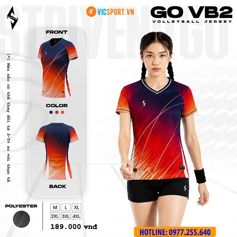 Quần áo bóng chuyền Strivend Go VB02 - Hình ảnh 26
