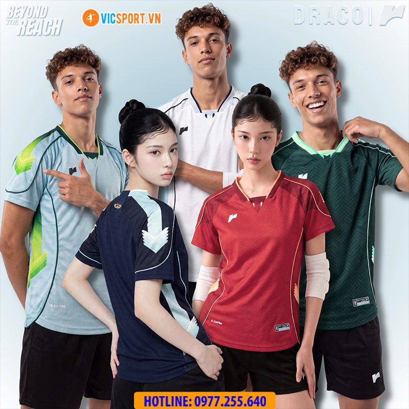 Quần áo bóng chuyền nam Riki Draco - Hình ảnh 10
