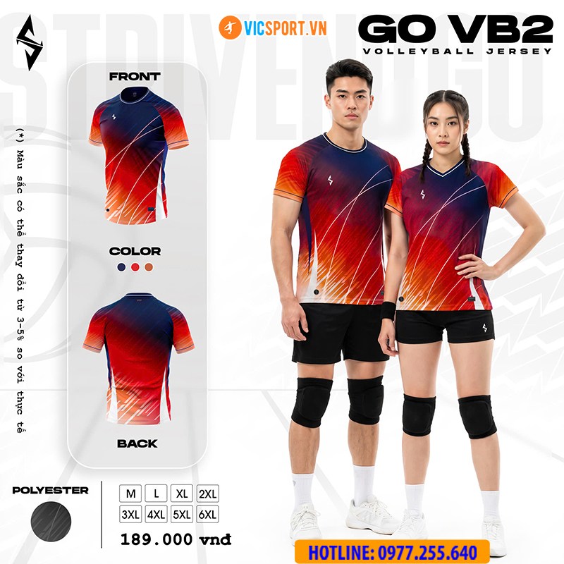 Quần áo bóng chuyền Strivend Go VB02 - Hình ảnh 7