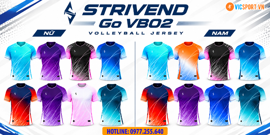 Quần áo bóng chuyền Strivend Go VB02 - Hình ảnh 32