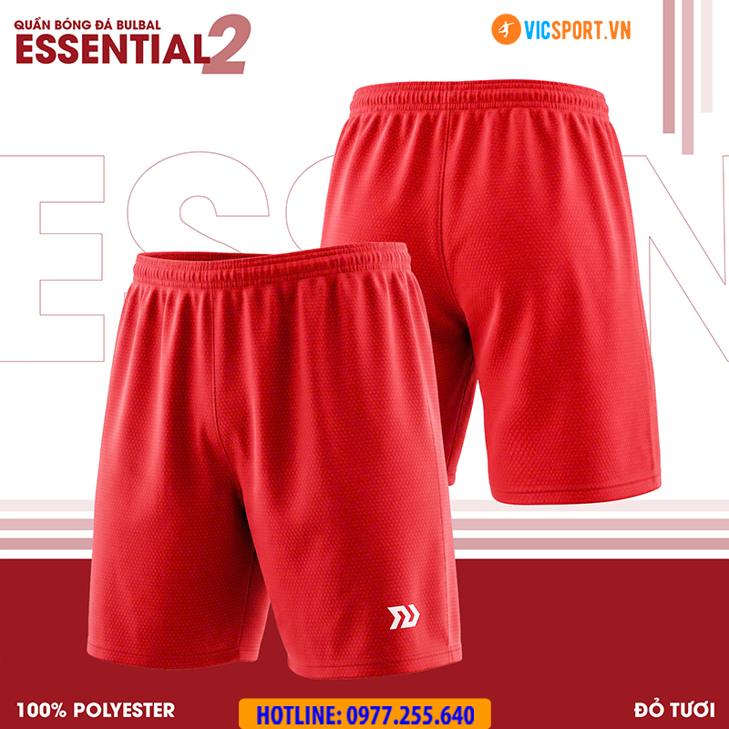 Quần đá banh Bulbal Essential 02 - Hình ảnh 8