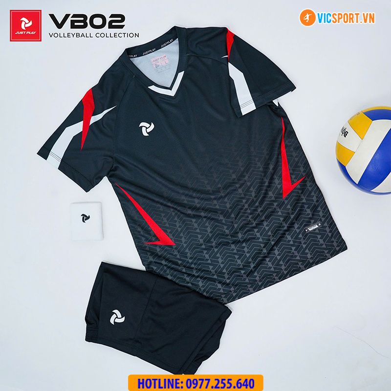 Quần áo bóng chuyền nam Just Play VB02 - Hình ảnh 3