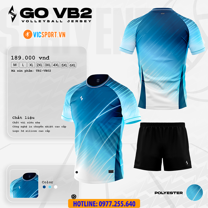 Quần áo bóng chuyền Strivend Go VB02 - Hình ảnh 35