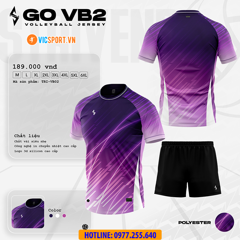 Quần áo bóng chuyền Strivend Go VB02 - Hình ảnh 37